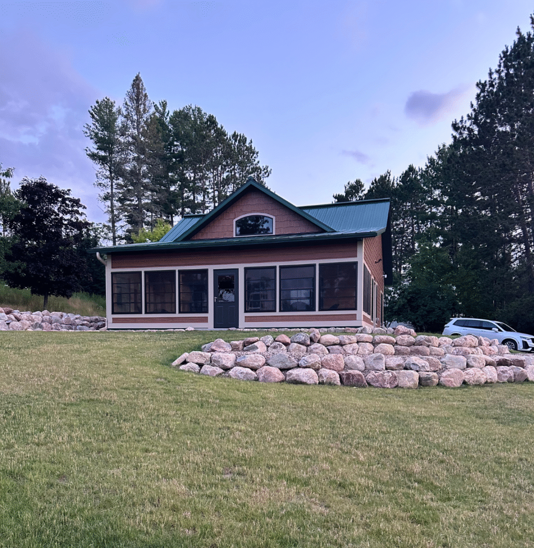 Tamarack at Musky Lodge cabin High Lake Boulder Junction Wisconsin