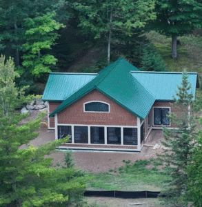 cabin high lake musky lodge boulder junction Wisconsin